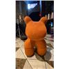Image 2 : LARGE ORANGE DANISH MODERN DESIGN ADULT PONY CHAIR