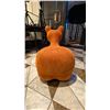 Image 4 : LARGE ORANGE DANISH MODERN DESIGN ADULT PONY CHAIR