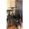 Image 5 : 4 YORVILLE PROFESSIONAL SPEAKERS AND ASSORTED TRI-POD STANDS *BUYER MUST BRING TOOLS TO DETACH SP...