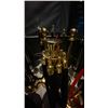 Image 3 : GROUP OF 36 PORTABLE STANCHION VELVET ROPE CROWD CONTROL STANDS