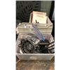 Image 1 : 3 BOXES OF ASSORTED ELECTRONICS - WALKIE TALKIES/ASSORTED CORDS AND ACCESSORIES