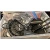 Image 3 : 3 BOXES OF ASSORTED ELECTRONICS - WALKIE TALKIES/ASSORTED CORDS AND ACCESSORIES