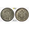 Image 1 : AUSTRIA: Franz Josef I, 1848-1916, AR 10 kreuzer, 1872, PCGS MS63