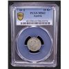 Image 2 : AUSTRIA: Franz Josef I, 1848-1916, AR 10 kreuzer, 1872, PCGS MS63