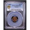 Image 2 : FINLAND: Alexander III, Grand Duke, 1881-1894, AE penni, 1892, PCGS MS64 RB