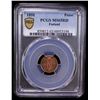 Image 2 : FINLAND: Alexander III, Grand Duke, 1881-1894, AE penni, 1898, PCGS MS65 RD