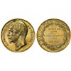Image 1 : FRANCE: Napoleon III, 1852-1870, gilt AE medal, 1858, XF