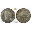 Image 1 : BADEN: Leopold I, 1830-1852, AR 6 kreuzer, Karlsruhe, 1836, PCGS MS65