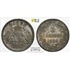 Image 1 : BADEN: Friedrich I, 1856-1907, BI 3 kreuzer, 1866, PCGS MS63