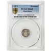 Image 2 : HESSE-DARMSTADT: Ludwig III, 1848-1877, AR kreuzer, 1871, PCGS MS65
