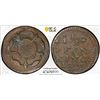 Image 1 : LIPPE-DETMOLD: Leopold II, 1802-1851, AE 1½ pfennig, 1825, PCGS AU Detail