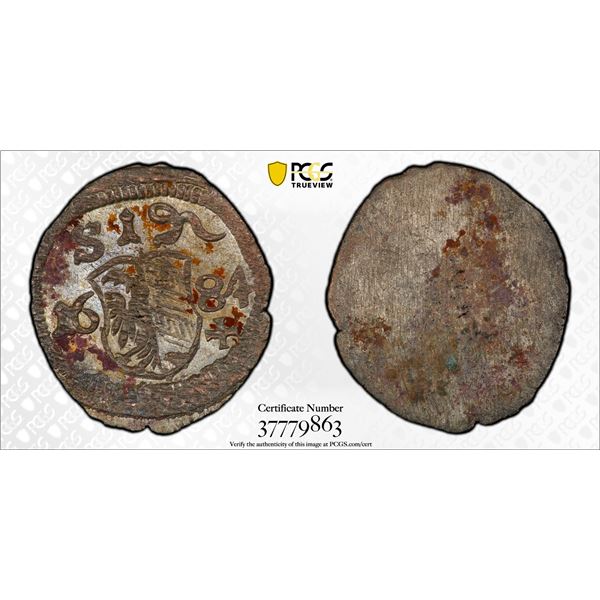 NUREMBERG: Free Imperial City, AR pfennig, 1684, PCGS MS63