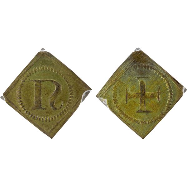 NUREMBERG: brass church token, ND (18th century), PCGS MS62