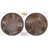 Image 1 : PRUSSIA: Friedrich Wilhelm IV, 1840-1861, AE pfennig, 1853-A, PCGS MS65 BN