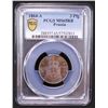 Image 2 : PRUSSIA: Wilhelm I, 1861-1888, AE 3 pfennig, 1864-A, PCGS MS65 RB