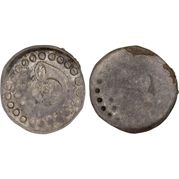 WÜRTTEMBERG-URACH: Ulrich V, Eberhard V, and Christoph von Baden, 1478-1480, AR pfennig, Tübingen, X