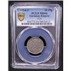 Image 2 : GERMANY: Kaiserreich, 10 pfennig, 1914-J, PCGS MS64