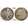 Image 1 : GERMANY: Kaiserreich, AR 1/2 mark, 1916-A, PCGS MS67
