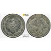 Image 1 : GERMANY: Kaiserreich, AR 1/2 mark, 1917-G, PCGS MS66
