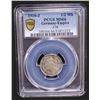 Image 2 : GERMANY: Kaiserreich, AR 1/2 mark, 1916-J, PCGS MS66