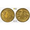 Image 1 : GERMANY: Weimar Republic, 5 reichspfennig, 1925-F, PCGS MS65