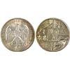 Image 1 : GERMANY: Weimar Republic, AR 3 reichsmark, Berlin, 1927-A, PCGS MS65