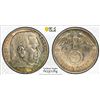 Image 1 : GERMANY: Third Reich, AR 5 reichsmark, 1933-F, PCGS AU58