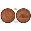 Image 1 : GERMANY: Third Reich, porcelain medal, ND (1934), PCGS MS66