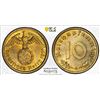 Image 1 : GERMANY: Third Reich, 10 reichspfennig, 1939-A, PCGS MS64