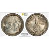 Image 1 : GERMANY: Third Reich, AR 2 reichsmark, 1939-A, PCGS MS63