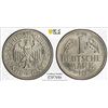 Image 1 : GERMANY: Federal Republic, 1 deutsche mark, 1969-D, PCGS MS67