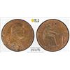 Image 1 : GREAT BRITAIN: AE halfpenny token, 1791, PCGS AU Detail