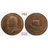 Image 1 : GREAT BRITAIN: AE halfpenny token, 1792, PCGS MS63 BN