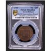 Image 2 : GREAT BRITAIN: AE halfpenny token, 1793, PCGS MS64 RB