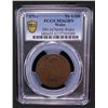 Image 2 : GREAT BRITAIN: AE halfpenny token, 1793, PCGS MS63 BN