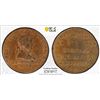 Image 1 : GREAT BRITAIN: AE halfpenny token, 1794, PCGS MS64 BN