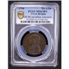 Image 2 : GREAT BRITAIN: AE 1/2 penny token, 1794, PCGS MS63 BN