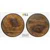 Image 1 : GREAT BRITAIN: AE halfpenny token, 1795, PCGS MS62 BN