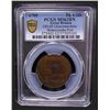 Image 2 : GREAT BRITAIN: AE halfpenny token, 1795, PCGS MS62 BN