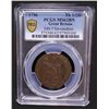 Image 2 : GREAT BRITAIN: AE halfpenny token, 1796, PCGS MS62 BN