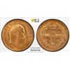 Image 1 : GREAT BRITAIN: Edward VII, 1901-1910, AE 1/3 farthing, 1902, PCGS MS65 RD
