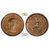 Image 1 : GREAT BRITAIN: George III, 1760-1820, AE farthing, 1806, PCGS MS63 RB
