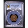 Image 2 : GREAT BRITAIN: George III, 1760-1820, AE farthing, 1806, PCGS MS63 RB
