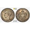 Image 1 : GREECE: George I, 1863-1913, AR 2 drachmai, 1873-A, PCGS AU58