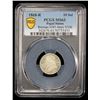 Image 2 : ITALY: PAPAL STATES: Pius IX, 1846-1878, AR 10 soldi / 50 centesimi, 1868-R year XXIII, PCGS MS63