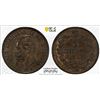 Image 1 : ITALY: Vittorio Emanuele II, 1861-1878, AR centesimo, 1867-M, PCGS MS64 BN