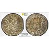 Image 1 : LIVONIAN CONFEDERATION: Free City, BI schilling (0.96g), Riga, [15]75, PCGS AU58