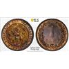 Image 1 : NETHERLANDS: Wilhelmina I, 1890-1948, AE cent, 1905, PCGS MS65 RB