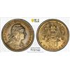 Image 1 : PORTUGAL: Republic, 50 centavos, 1927, PCGS MS64