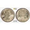 Image 1 : PORTUGAL: Republic, 50 centavos, 1935, PCGS MS64